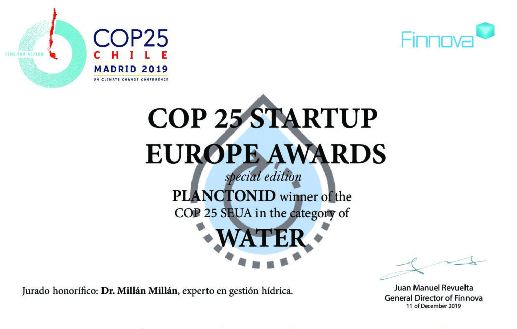 Planctonid : Meilleure Startup Européenne, by Miguel Espada